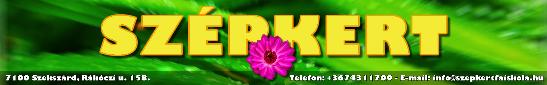 Szépkert Faiskola Szekszárd